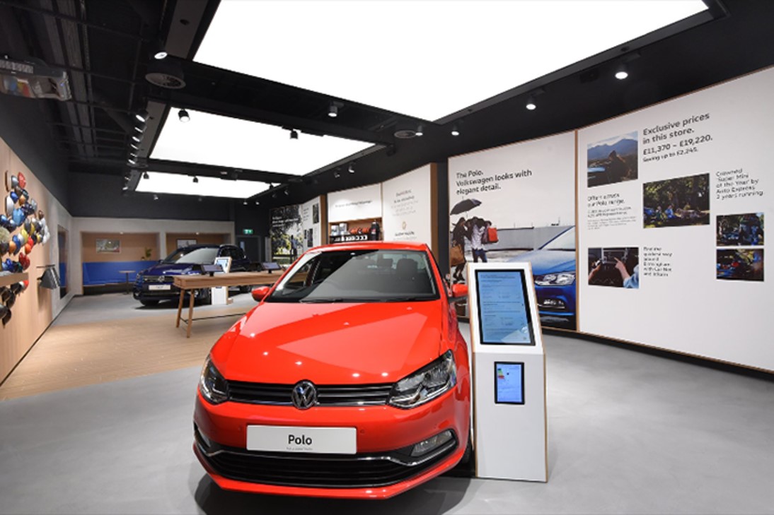 Volkswagen Bullring Birmingham Polished Concrete Floors