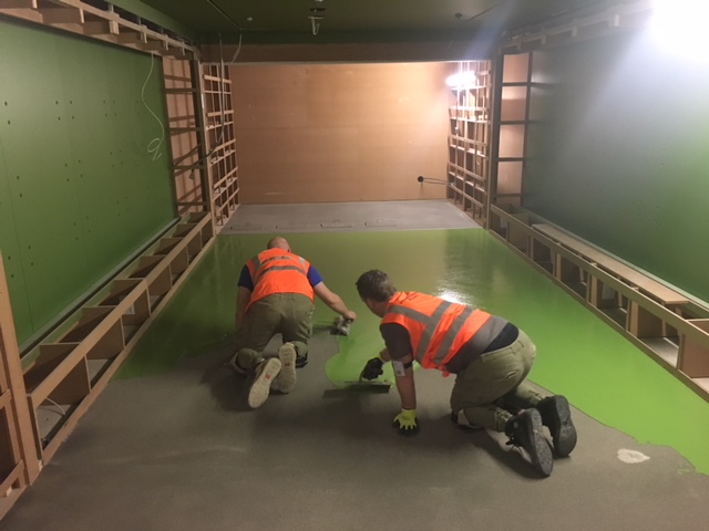 Harrods toy department polished concrete flooring in Ardex Pandomo Loft